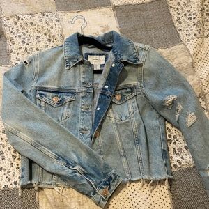 Cropped Jean jacket